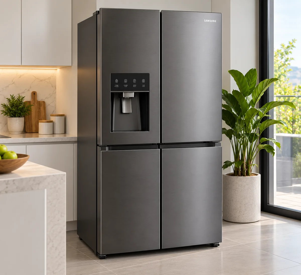 Samsung 496L french door refrigerator